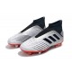 Botas de fútbol adidas Predator 19+ Fg - Plata Negro Rojo