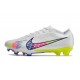 Nike Zoom Mercurial Vapor XV Elite FG Blanco Rosa Azul