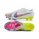 Nike Zoom Mercurial Vapor XV Elite FG Blanco Rosa Azul