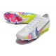 Nike Zoom Mercurial Vapor XV Elite FG Blanco Rosa Azul