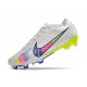 Nike Zoom Mercurial Vapor XV Elite FG Blanco Rosa Azul