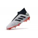 Botas de fútbol adidas Predator 19+ Fg - Plata Negro Rojo