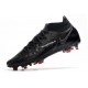 Bota Nike Phantom GT II Elite DF FG Negro DK Gris Humo Cumbre Blanco