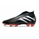 Tacos de Futbol adidas Predator Edge+ FG Negro Blanco Rojo