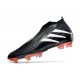 Tacos de Futbol adidas Predator Edge+ FG Negro Blanco Rojo