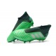 Botas de fútbol adidas Predator 19+ Fg - Verde Plata