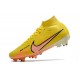 Nike Zoom Mercurial Superfly IX Elite SG Amarillo Naranja