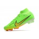 Nike Zoom Mercurial Superfly 9 Elite FG Verde Amarillo