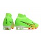 Nike Zoom Mercurial Superfly 9 Elite FG Verde Amarillo