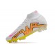 Nike Zoom Mercurial Superfly 9 Elite FG Blanco Amarillo