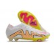 Nike Zoom Mercurial Vapor XV Elite FG Blanco Rosa Amarillo