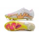 Nike Zoom Mercurial Vapor XV Elite FG Blanco Rosa Amarillo