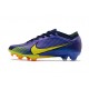 Nike Zoom Mercurial Vapor XV Elite FG Violet Amarillo