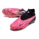 Nike Phantom GX Elite DF Link FG Rosa Negro