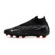 Nike Phantom GX Elite DF Link FG Negro Cumbre Blanco Dk Gris Humo