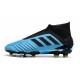 adidas Zapatillas de fútbol Predator 19+ FG - Azul Negro