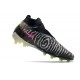 Nike Phantom GX Elite DF Link FG Negro Voltio Blanco Azul Glow