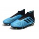 adidas Zapatillas de fútbol Predator 19+ FG - Azul Negro