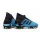 adidas Zapatillas de fútbol Predator 19+ FG - Azul Negro