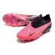 Nike Phantom GX Elite Gripknit FG Rosa Negro