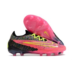 Nike Phantom GX Elite Gripknit FG Rosa Negro Amarillo