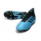 adidas Zapatillas de fútbol Predator 19+ FG - Azul Negro