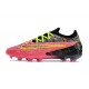 Nike Phantom GX Elite Gripknit FG Rosa Negro Amarillo