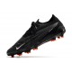 Nike Phantom GX Elite Gripknit FG Negro Cumbre Blanco Dk Gris Humo