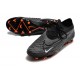 Nike Phantom GX Elite Gripknit FG Negro Cumbre Blanco Dk Gris Humo