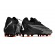 Nike Phantom GX Elite Gripknit FG Negro Cumbre Blanco Dk Gris Humo