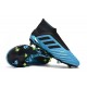 adidas Zapatillas de fútbol Predator 19+ FG - Azul Negro