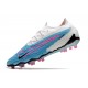 Nike Phantom GX Elite Gripknit FG Azul Báltico Rosa Blast Blanco Láser Azul