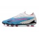 Nike Phantom GX Elite Gripknit FG Azul Báltico Rosa Blast Blanco Láser Azul