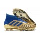 adidas Zapatillas de fútbol Predator 19+ FG - Oro Azul