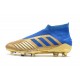 adidas Zapatillas de fútbol Predator 19+ FG - Oro Azul