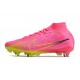 Nike Zoom Mercurial Superfly IX Elite SG Rosa Blast Voltio Gridiron