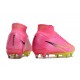 Nike Zoom Mercurial Superfly IX Elite SG Rosa Blast Voltio Gridiron