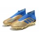 adidas Zapatillas de fútbol Predator 19+ FG - Oro Azul