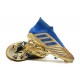 adidas Zapatillas de fútbol Predator 19+ FG - Oro Azul