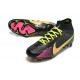 Nike Zoom Mercurial Superfly 9 Elite FG Negro Rosa Amarillo