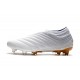 adidas Botas de Futbol Copa 19+ FG Blanco Oro