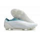 Zapatos de Fútbol adidas Copa Pure+ FG Blanco Gris Dos Azul Usado