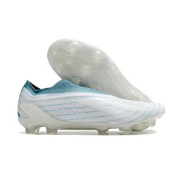 Zapatos de Fútbol adidas Copa Pure+ FG Blanco Gris Dos Azul Usado