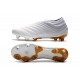 adidas Botas de Futbol Copa 19+ FG Blanco Oro