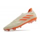 Zapatos de Fútbol adidas Copa Pure+ FG Off Blanco Equipo Solar Naranja