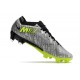 Nike Zoom Mercurial Vapor XV Elite FG Plateado Metalizado Negro Verde