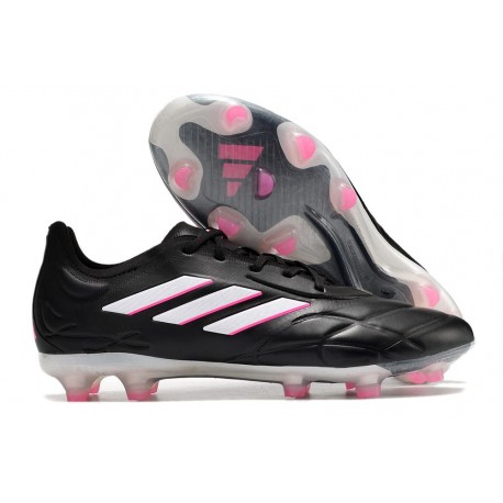 adidas Copa Pure.1 FG Botas de Futbol Negro Zero Met Equipo Rosa