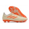 adidas Copa Pure.1 FG Botas de Futbol Off Blanco Equipo Solar Naranja