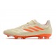 adidas Copa Pure.1 FG Botas de Futbol Off Blanco Equipo Solar Naranja