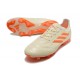 adidas Copa Pure.1 FG Botas de Futbol Off Blanco Equipo Solar Naranja